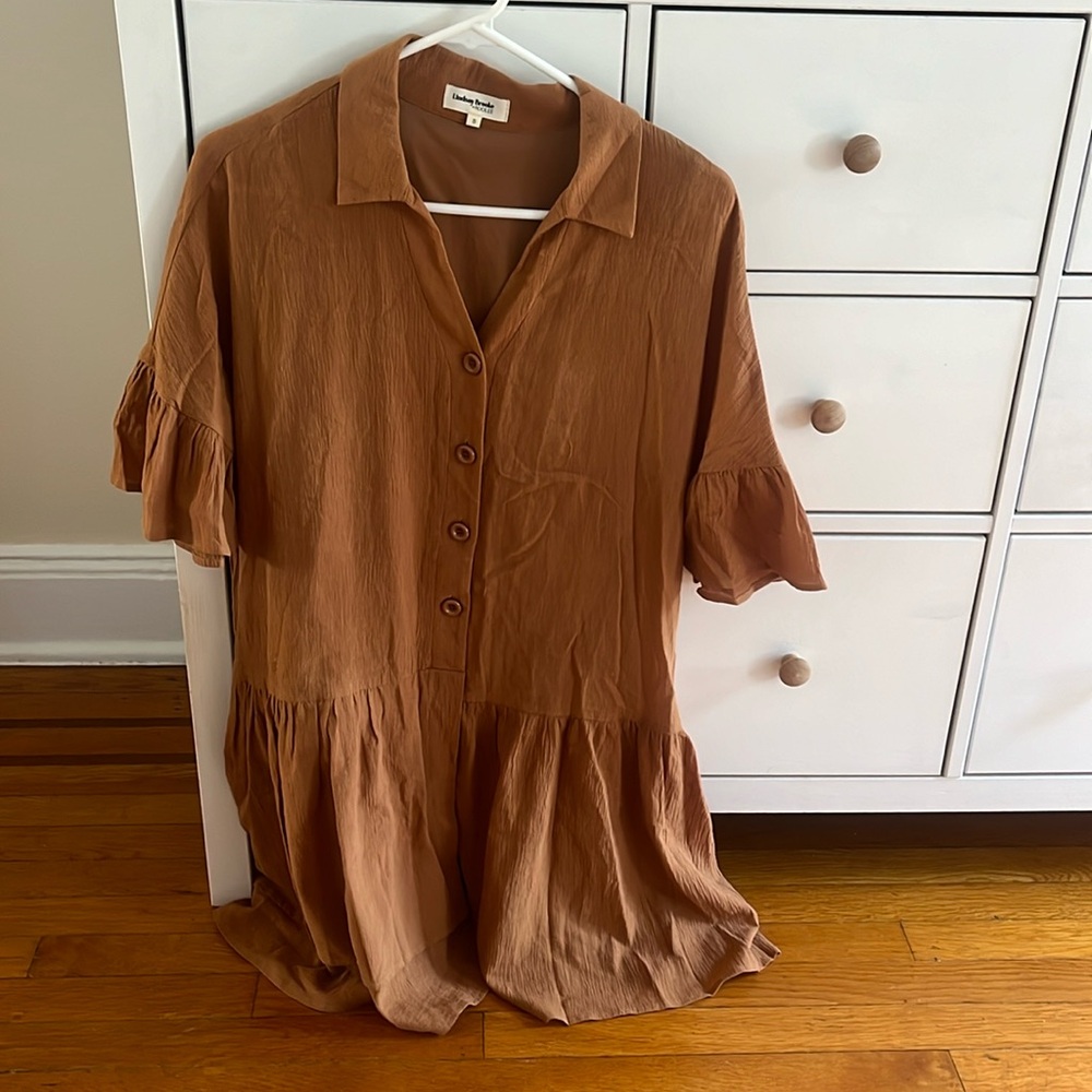 Lindsay Brooke x roolee shirt dress